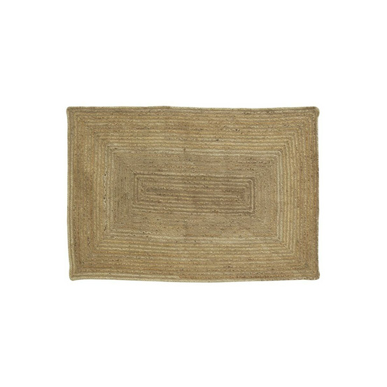Tapis en jute naturelle tressée 180 x 120 cm