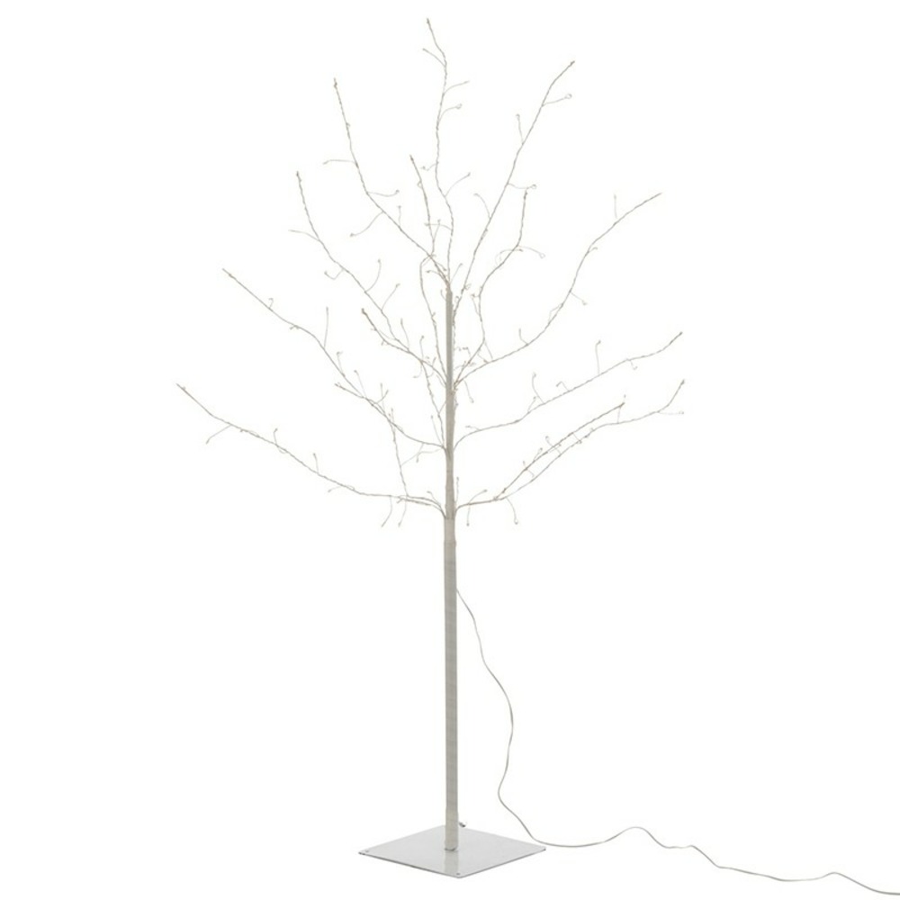 Arbre lumineux branche led blanc en métal 100 cm h100