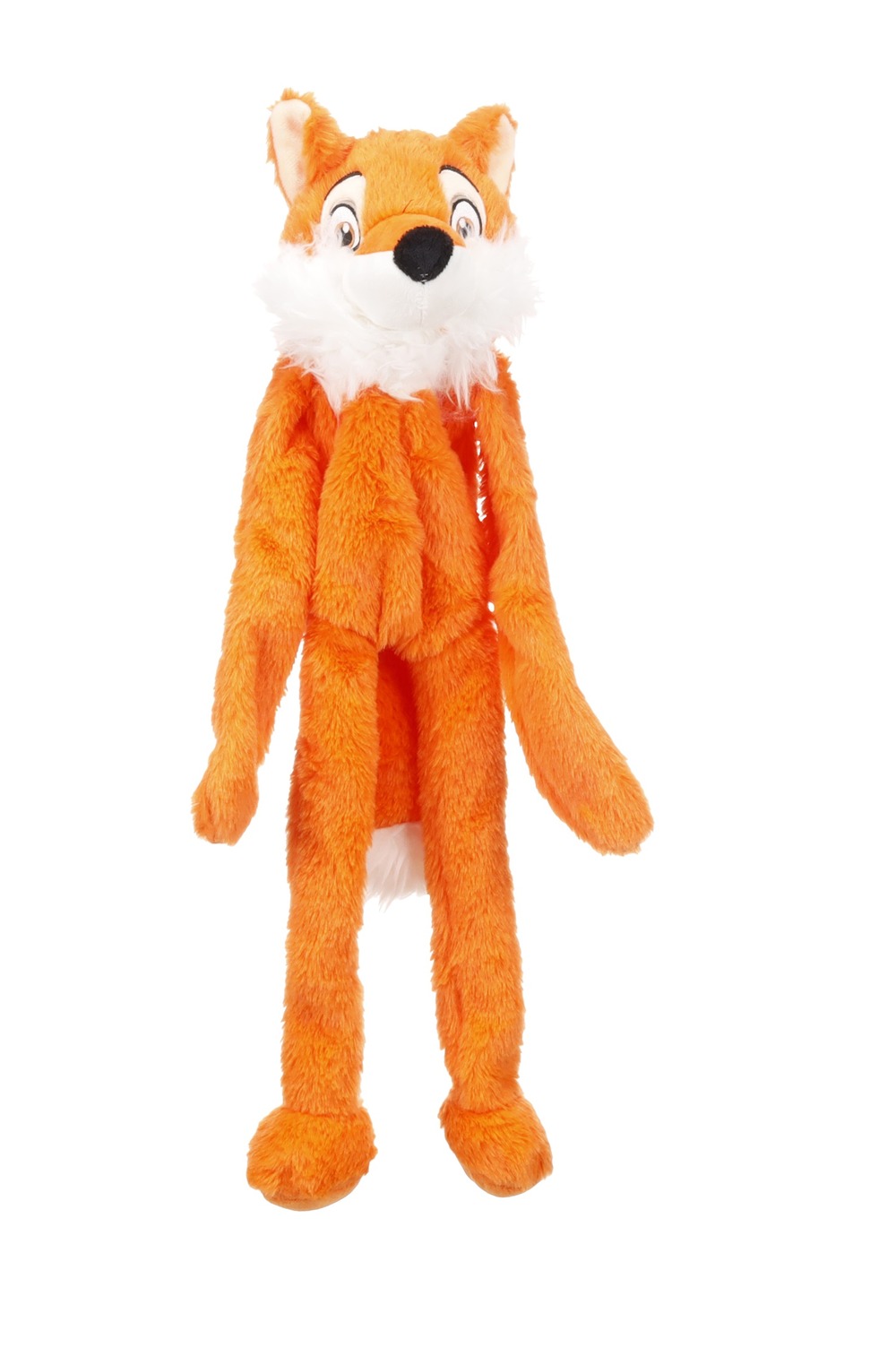 Peluche renard grand yeux pour chien