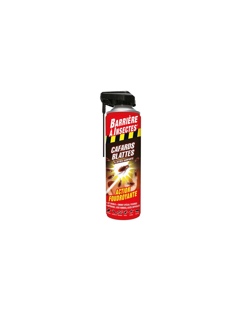 Anti cafards blattes autres rampants aérosol 400ml /nc - barriere a insectes