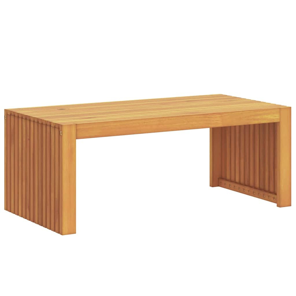 Table d'appoint huile naturelle 90 x 45 x 35 cm