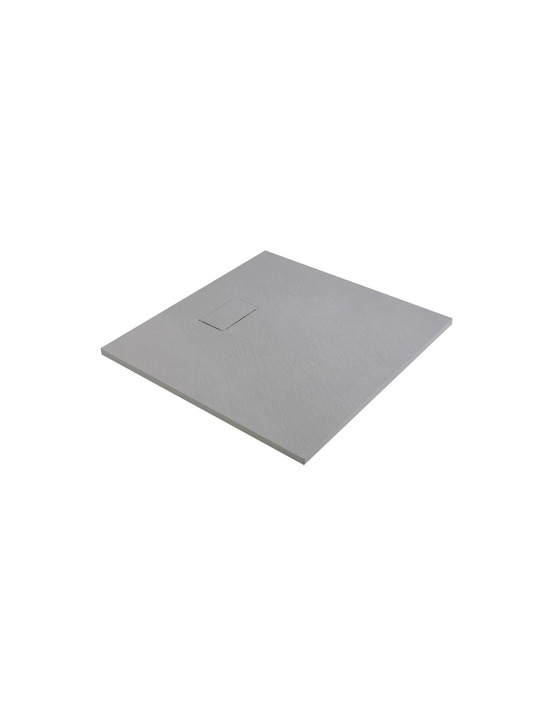 Receveur gris 90x90 gaïa