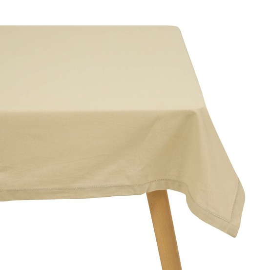 Nappe jane 240x140cm beige en coton