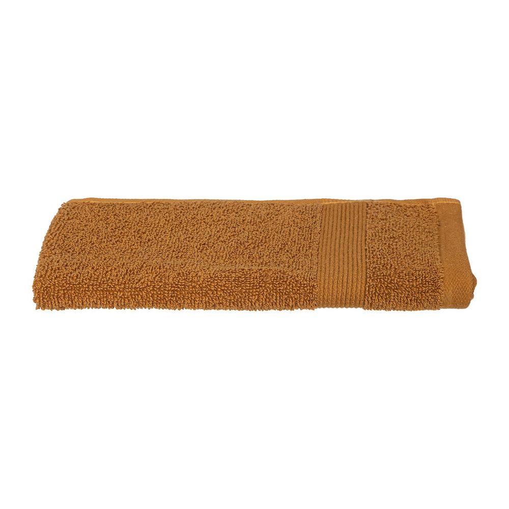 Serviette de toilette invite 30 x 50 cm couleur moderne cannelle