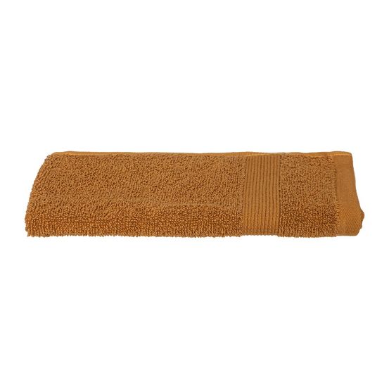 Serviette de toilette invite 30 x 50 cm couleur moderne cannelle