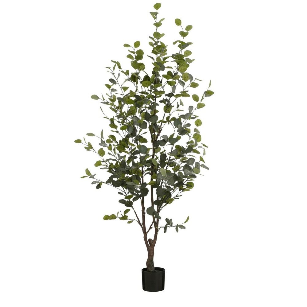 Mica decorations plante artificielle eucalyptus en pot - h180 x ø80 cm - vert