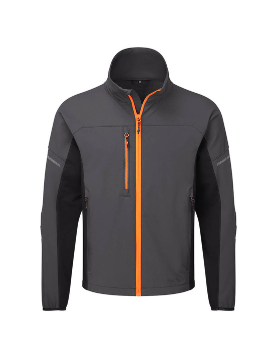 Veste de travail ev4 stretch - taille xxxl - gris métal - portwest