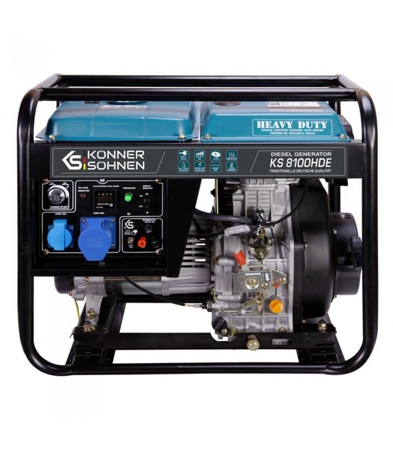 Groupe électrogène 6500w moteur diesel euro 5