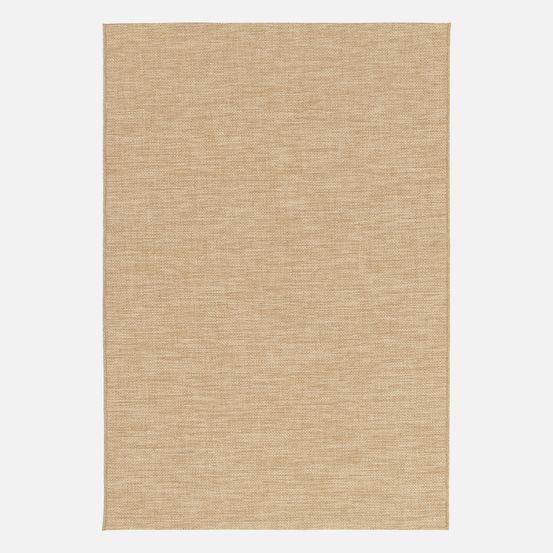 Tapis intérieur/extérieur effet jute coloris naturel, stabilisé aux uv