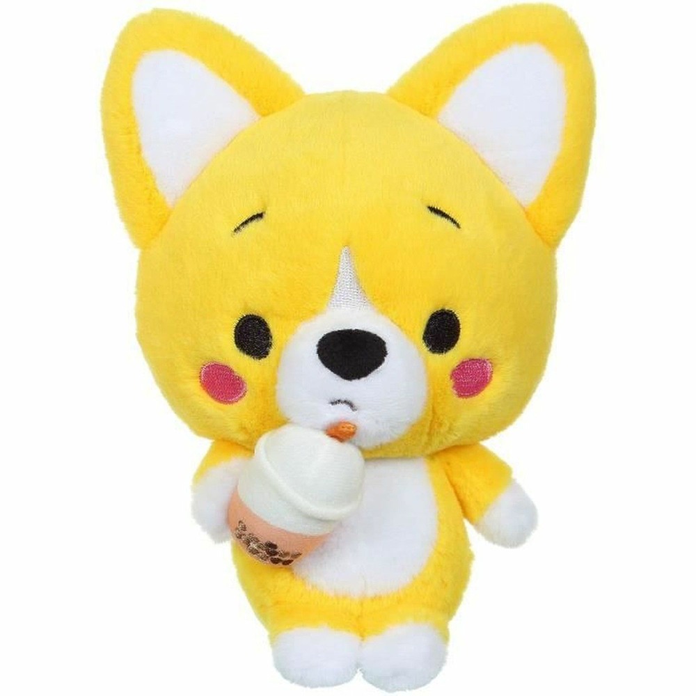 Peluche little corgi cuties 30 cm - bubble tea