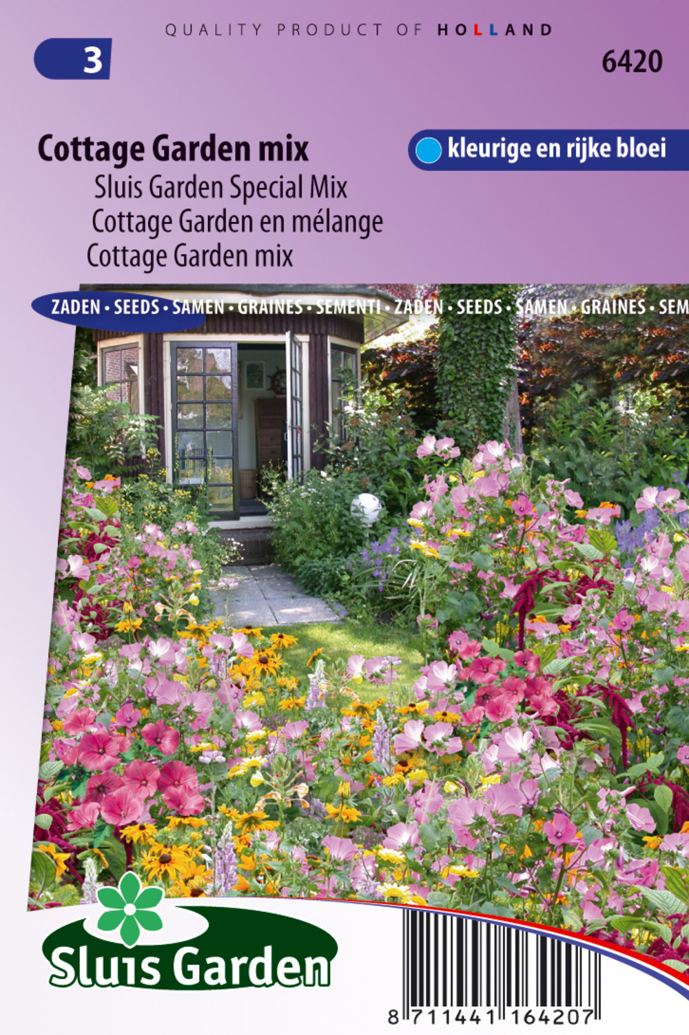 Mélange cottage garden annuel - graines de fleurs annuelles - ca. 3 g