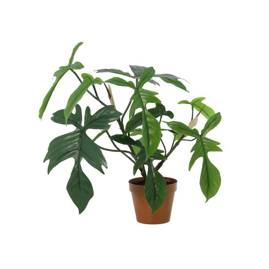 Philodendron florida plante artificielle - h44 cm - ø12 cm