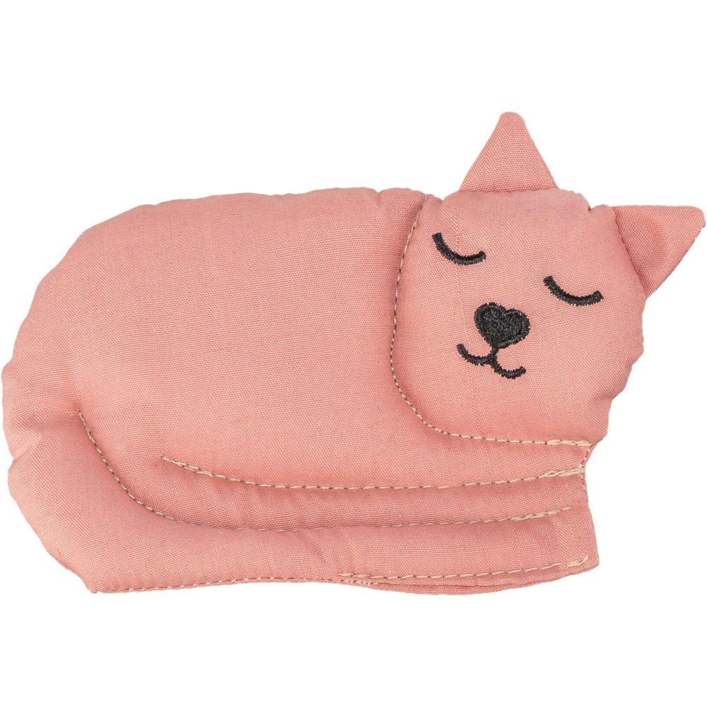 Peluche chat à la valériane pour chat couleurs aléatoires