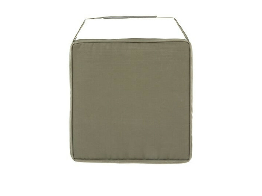 Galette de chaise de jardin 40 x 40 cm laurier