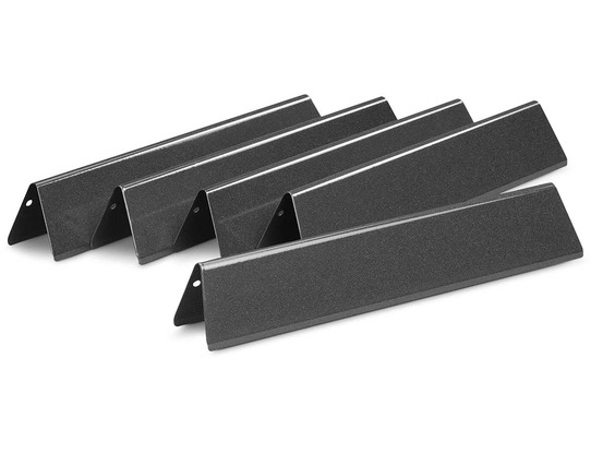 Lot de 5 barres flavorizer acier émaillé pour barbecue gaz spirit 300