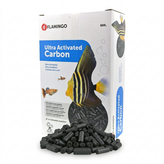 Charbon actif ultra-actif en pellets 600 g pour aquarium