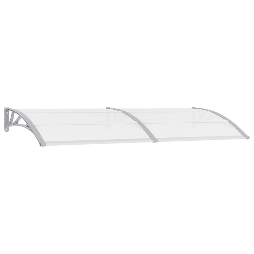 AUVENT DE PORTE GRIS 240 X 100-(866058)