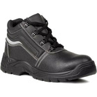 Chaussures de sécurité hautes nacrite s1p src en cuir fleur de vachette noir p47 b0911 t47