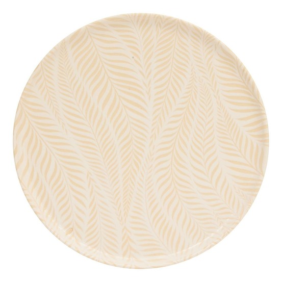 Assiette plate gina d28cm creme