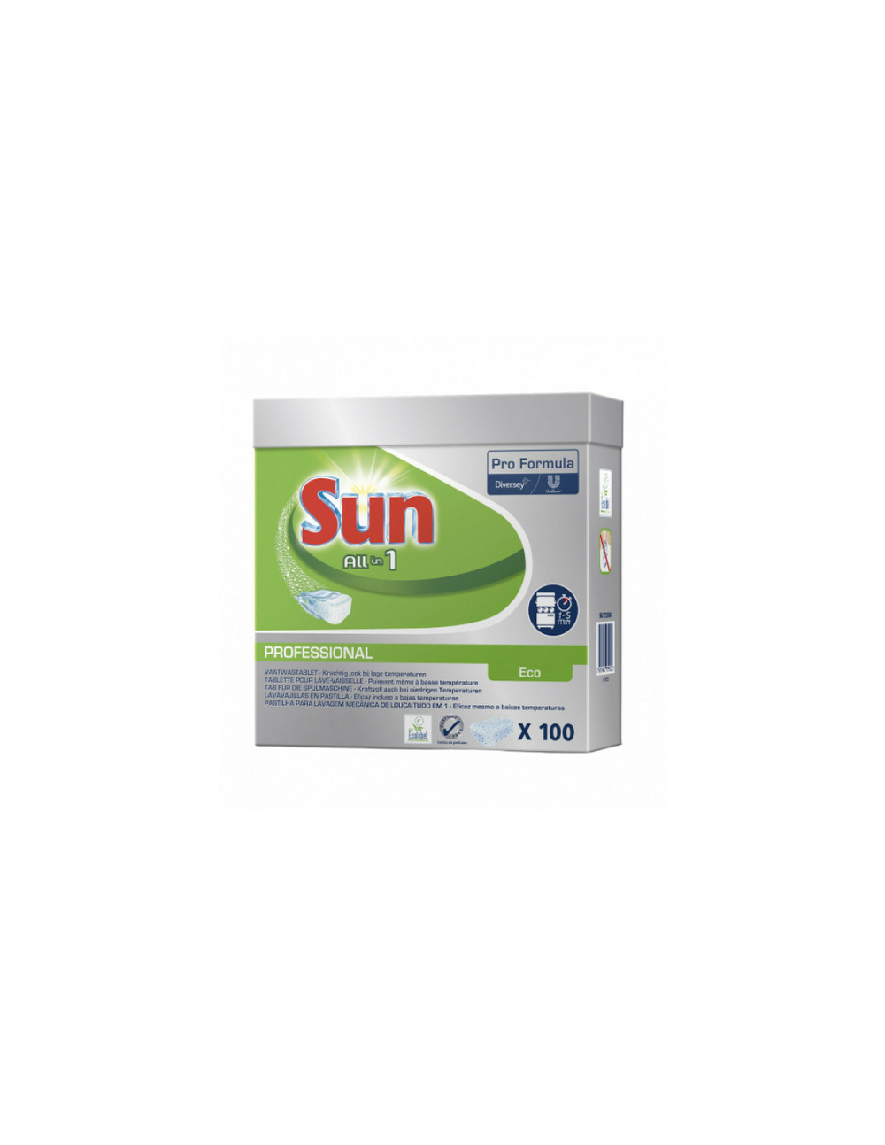 Sun pro eco tabs all in 1 x100 - sun professionnal