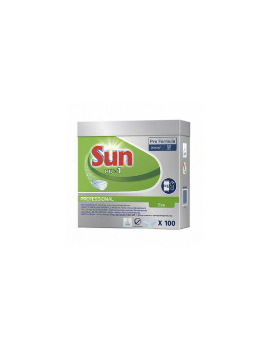 Sun pro eco tabs all in 1 x100 - sun professionnal