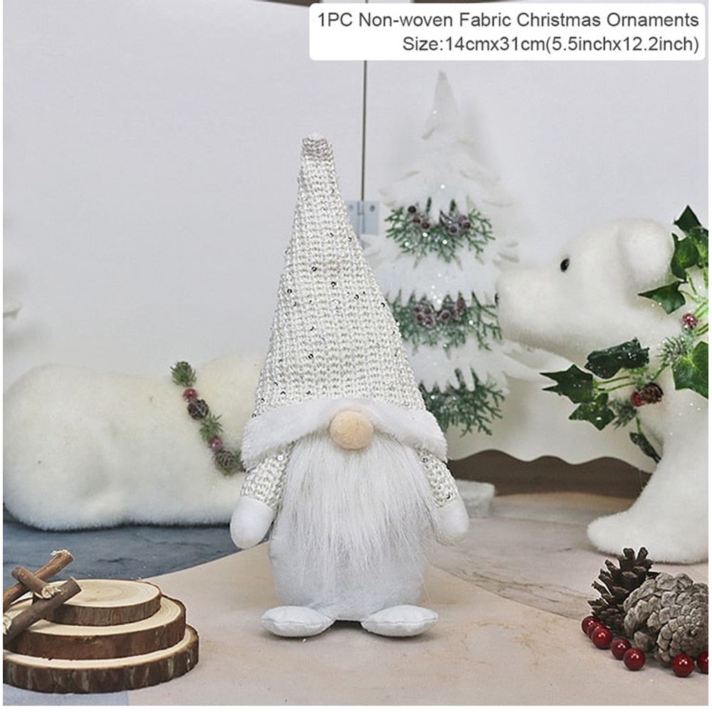 Petit lutin de noël - blanc