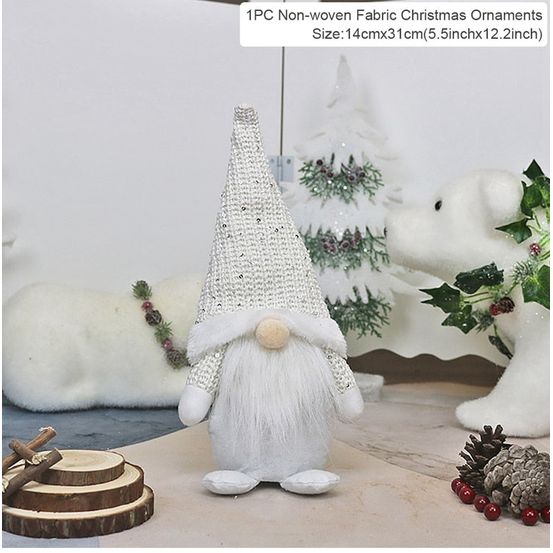 Petit lutin de noël - blanc