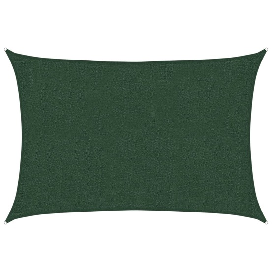 Voile d'ombrage 160 g/m² vert foncé 2x3 m pehd