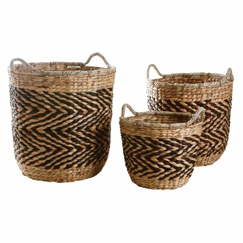 Cache-pots en jacinthe (lot de 3)