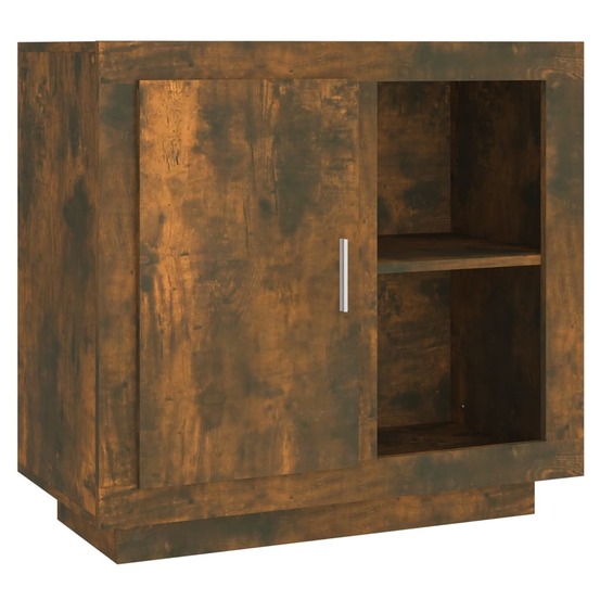 Buffet bahut commode armoire meuble de rangement organisateur cuisine salle de séjour salon 80 x 40 x 75 cm marron