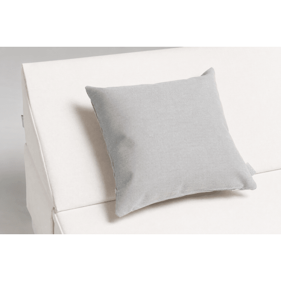 Coussin cozip 40x40cm | batyline eden waterproof gris perle