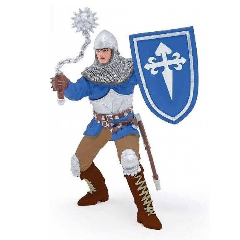 Figurine chevalier avec masse