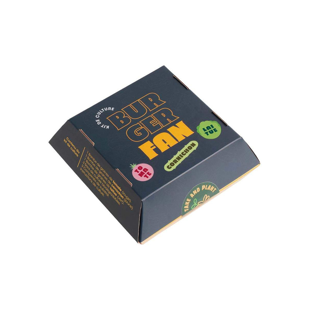 Kit de culture complet take and plant burger