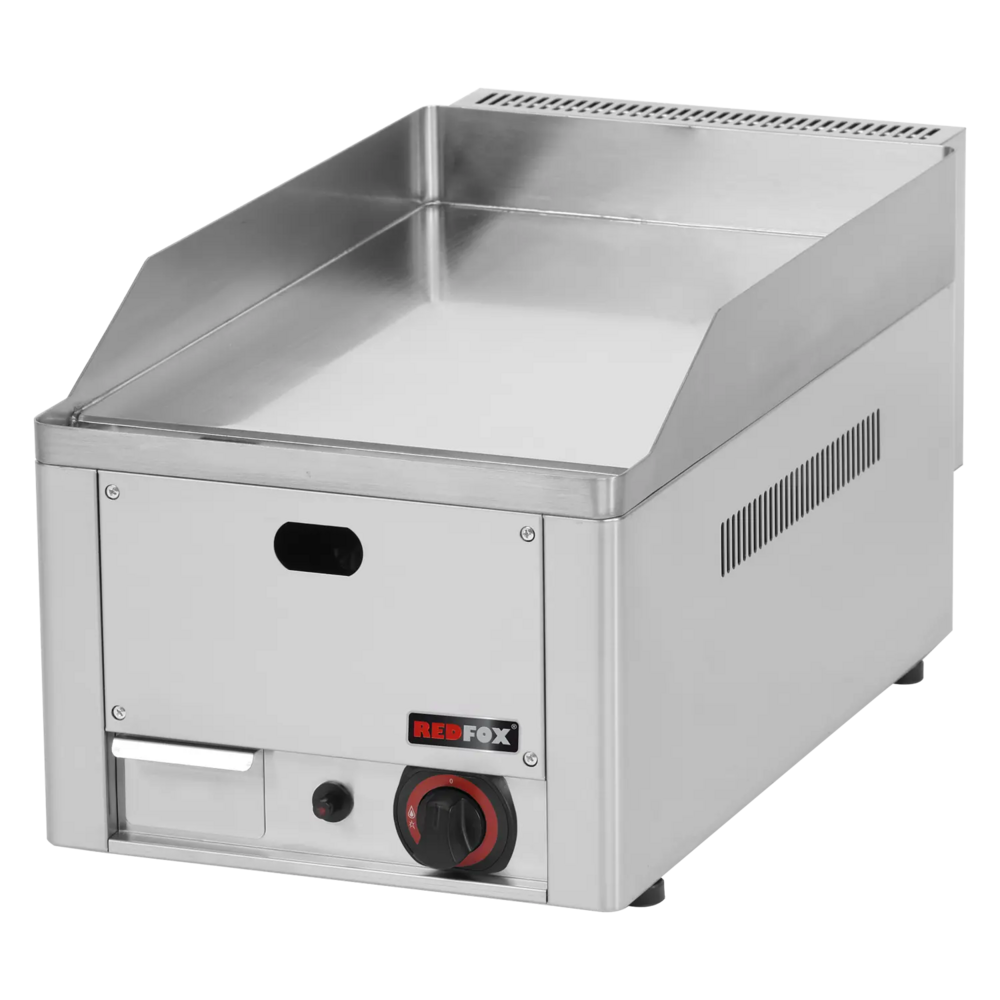 Plaque de cuisson 32x48 à gaz chromée lisse top - fthc 30 g - redfox