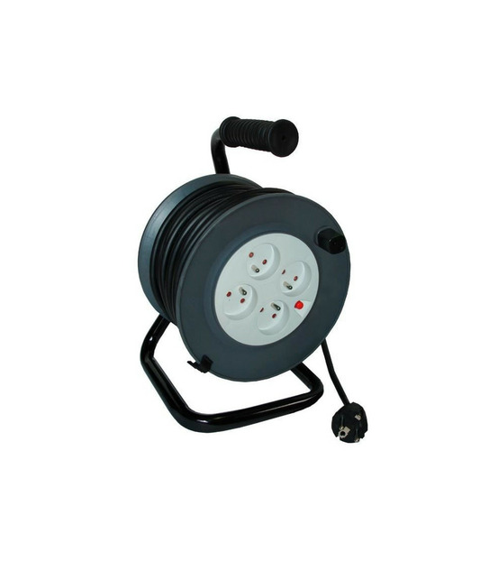 Enrouleur 4 prises 16a - 20m - pour câble 3g1,5 mm²