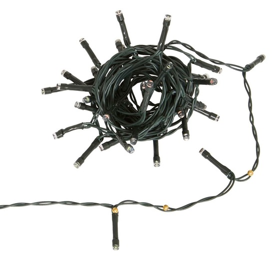 Guirlande lumineuse extérieure solaire 50 led multicolore l.5 m