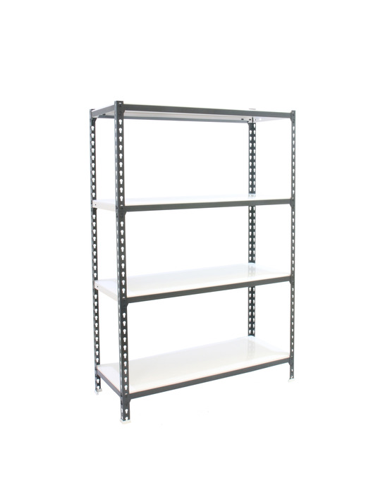 Etagère légère sans vis simonclick 4/400 1500 antracite/blanc antracite/blanc 1500x900x400 - simonrack