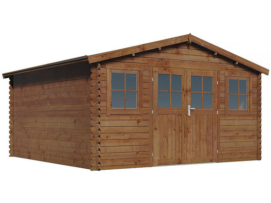 Abri de jardin bois traité autoclave marron