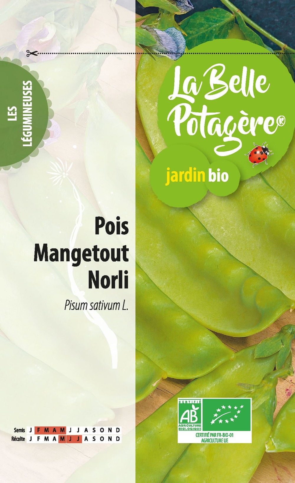 Pois mangetout norli 50 g