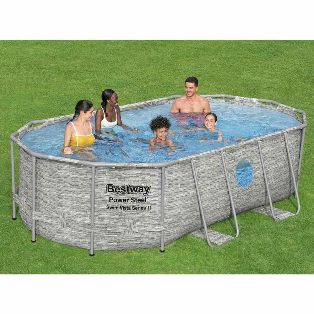 Ensemble de piscine power steel 427x250x100 cm