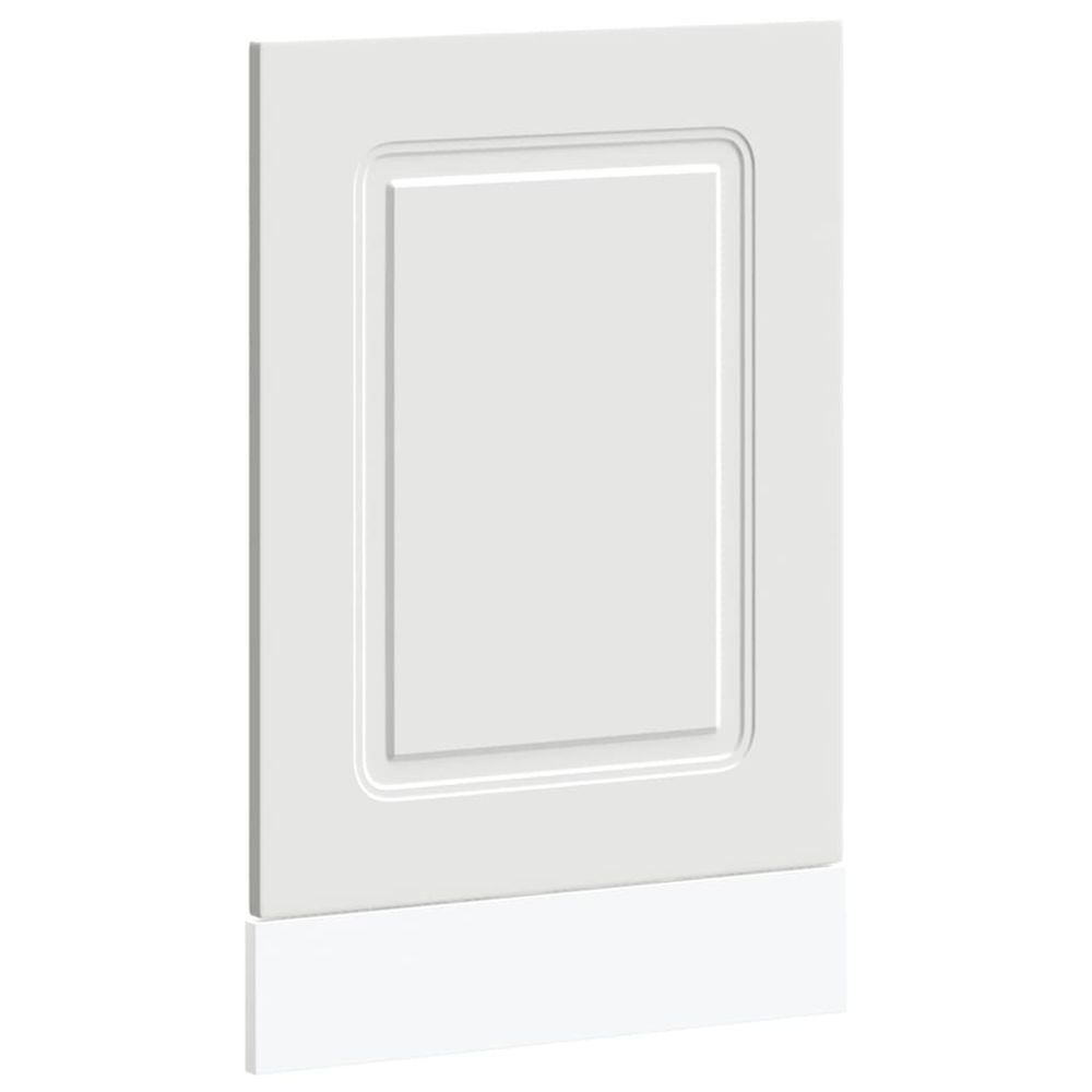 Panneau de lave-vaisselle kalmar blanc 45x1,5x57 cm