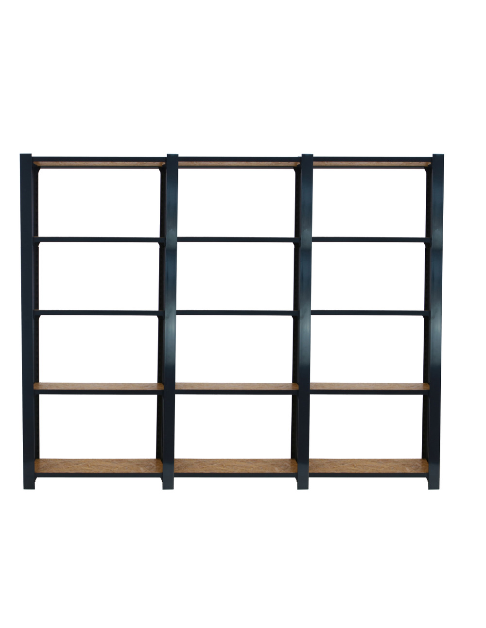 Etagère légère sans vis officlick 5/300 wood 2400 antraci/osb + plaques 2100 antracite/osb 2100x2400x300 - simonrack