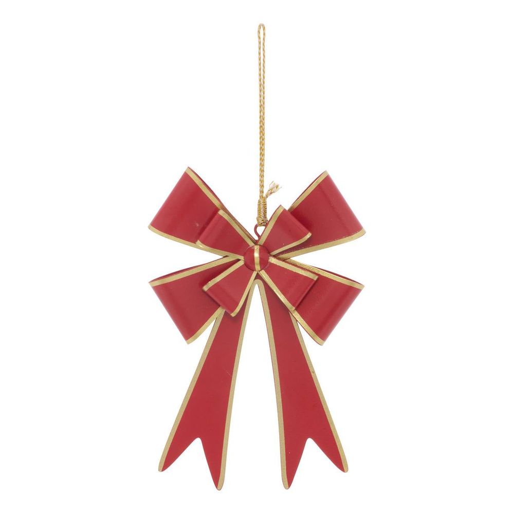 Suspension de sapin nœud double en métal 15 cm