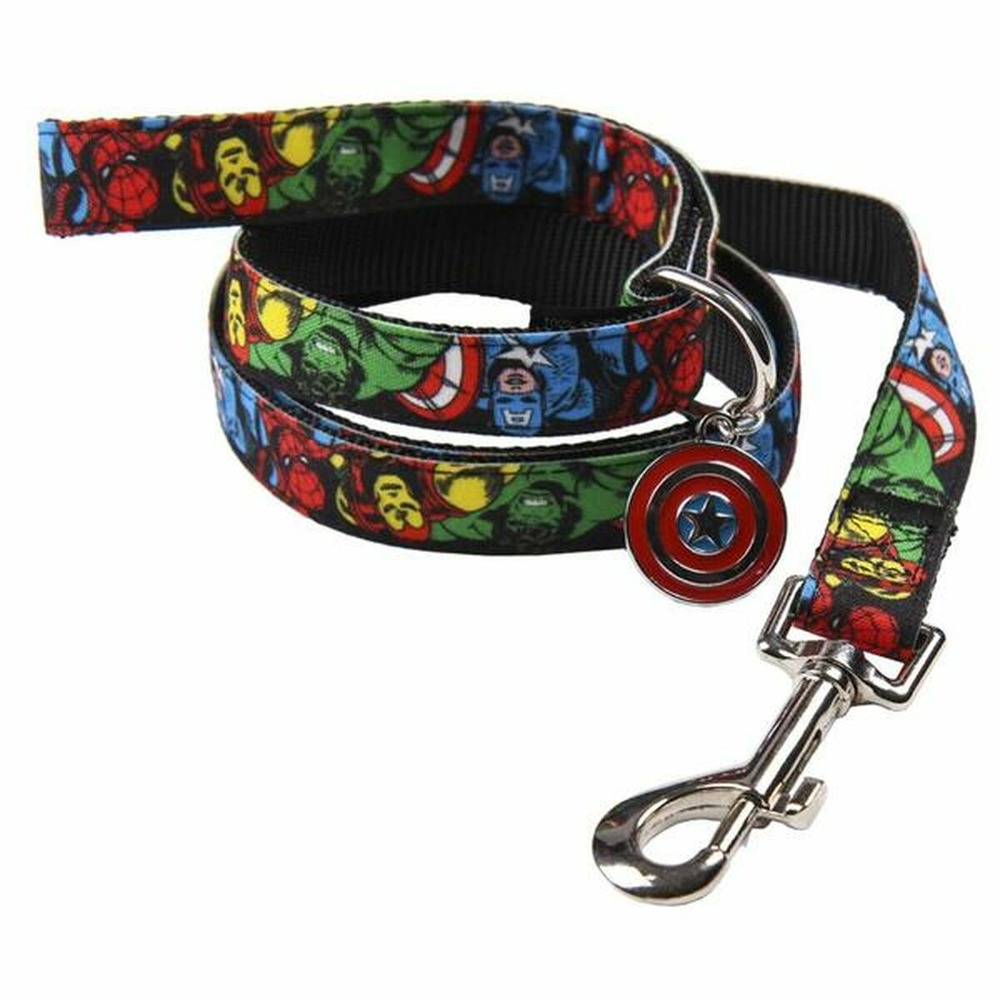 Laisse pour chien marvel noir s