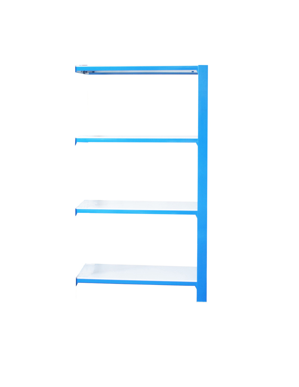 Etagère légère sans vis officlick 4/300 wood a.m. Bleu/blanc bleu/blanc 1500x900x300 - simonrack