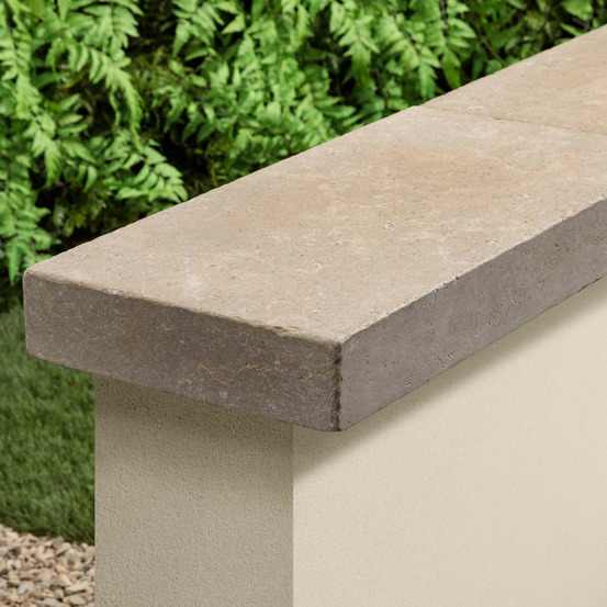 Couvertine pierre d'egypte beige 60x30x8 cm (à l'unité) - ro'ma nature