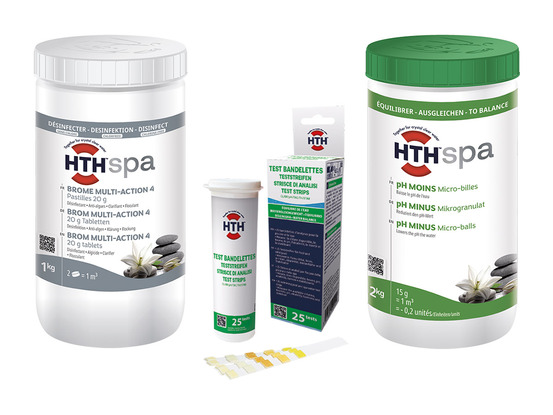 Kit de démarrage brome pour spa