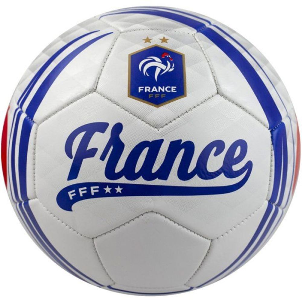 Ballon de football - - nation - t5 - blanc