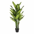 Mica decorations plante artificielle dieffenbachia - 70x70x150 cm - plastique - vert