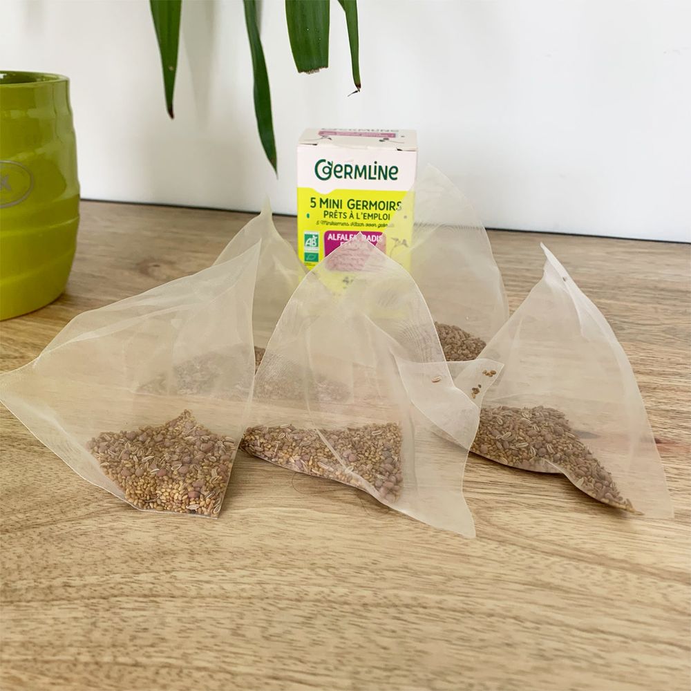 5 mini germoirs - graines multiples